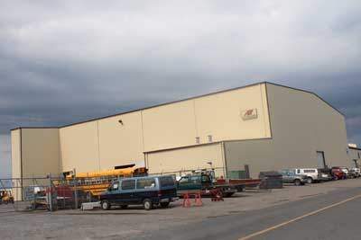 Arctic Sunwest Hangar